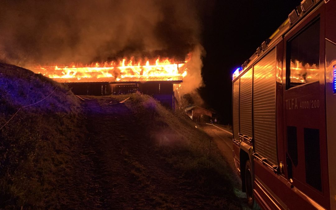 Wirtschaftsgebäudebrand