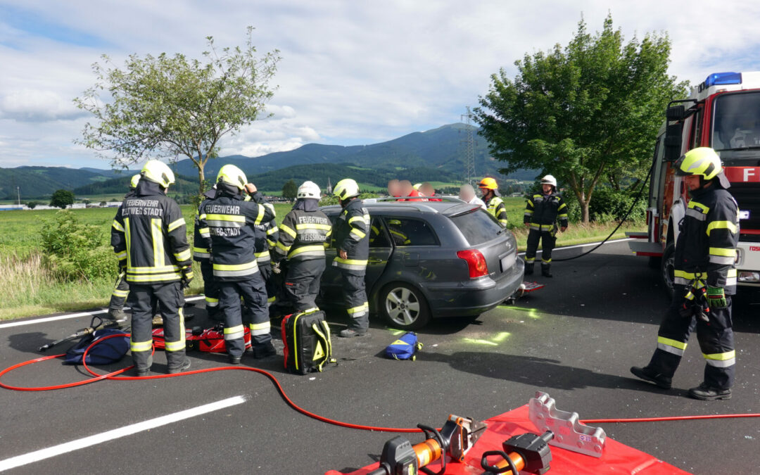 Schwerer Verkehrsunfall