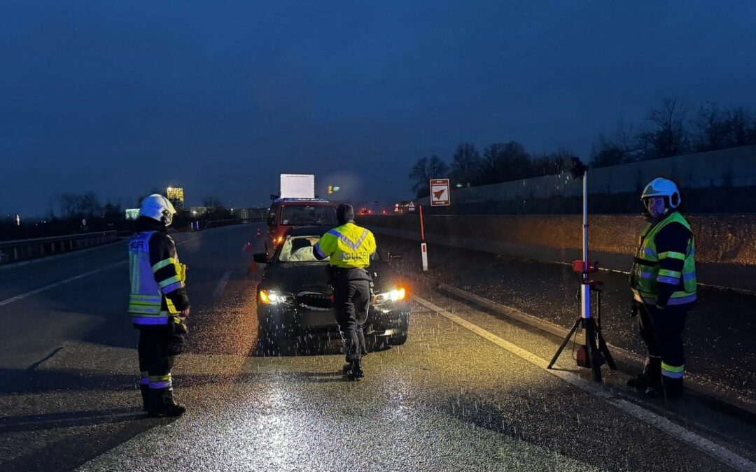 Verkehrsunfälle durch Glatteis