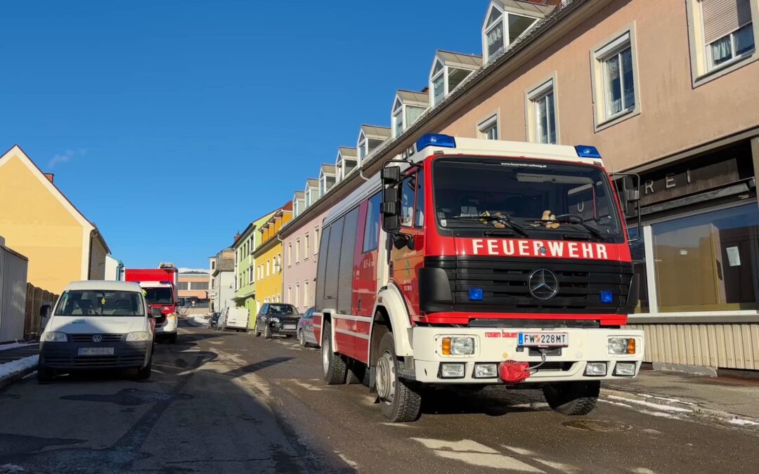 Person in Wohnung gestürzt