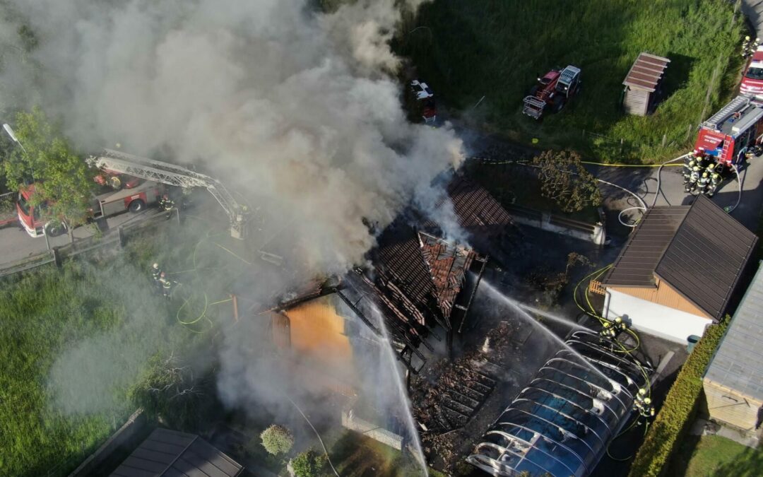 Wohnhausbrand Fohnsdorf