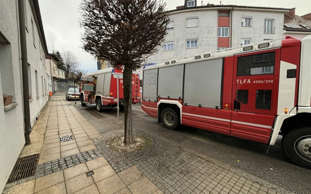 Vermuteter Zimmerbrand mit Menschenrettung