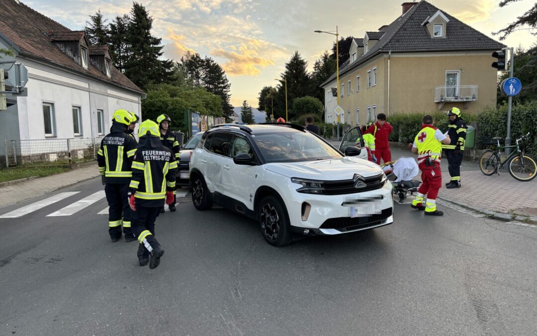 Verkehrsunfall Kreuzung Tischlerstraße